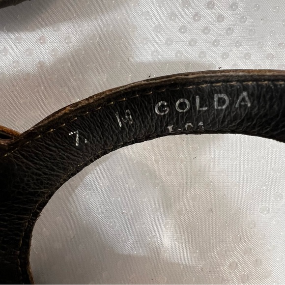 Donald J Pliner Women’s Sz 7 Tortoise Shell Platform Wedge Made in Italy - Picture 6 of 16